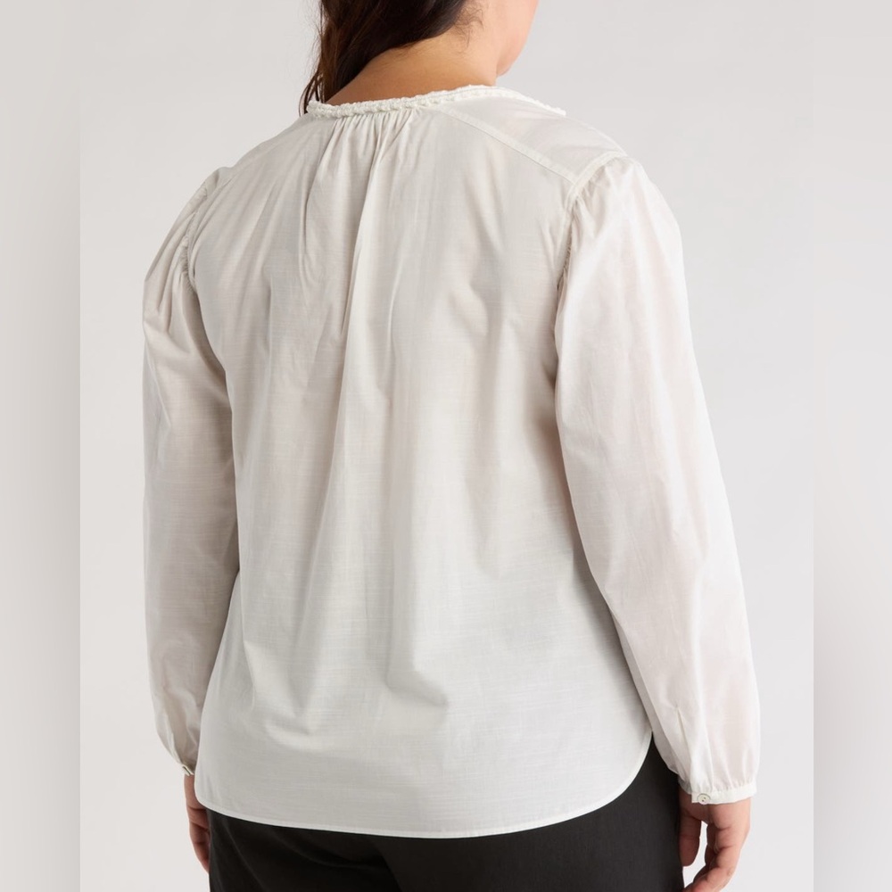 Vince Elegant White Women's Top. Ladies 1X - Picture 2 of 15